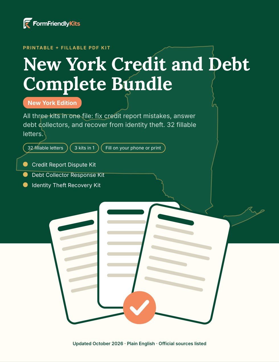 Cover of the New York Credit and Debt Complete Bundle