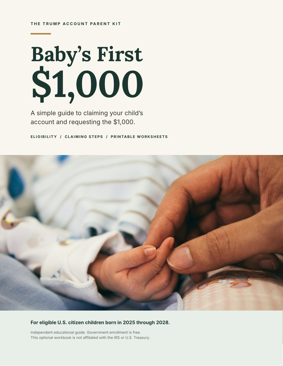 The real cover of Baby’s First $1,000